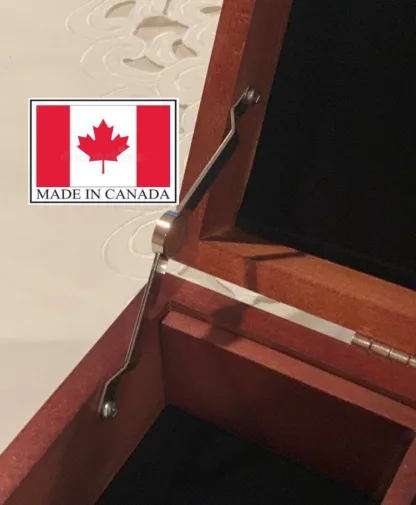American Chest Co. FCAN3 Canadian Woods, 5-Slot Stainless Flatware Chests - Image 4