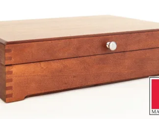 American Chest Co. FCAN3 Canadian Woods, 5-Slot Stainless Flatware Chests