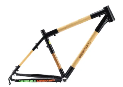 GreenStar Bikes FRECCBK EcoCross Hybrid Bamboo Frame with Fork - Image 4