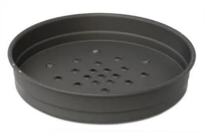 LloydPans Kitchenware 12" Perforated Deep Dish Pizza Pan RND-14324-PSTK