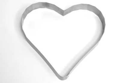 LloydPans Kitchenware 12x12" Heart Ring RNG-15203