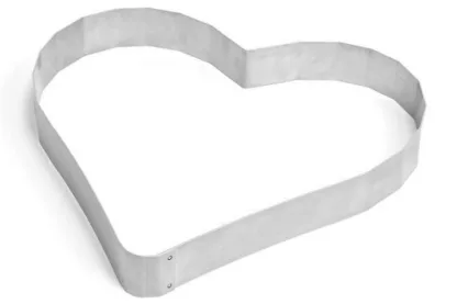 LloydPans Kitchenware 12x12" Heart Ring RNG-15203 - Image 2