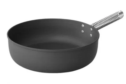 LloydPans Kitchenware 10" 4-Qt Sauce Pan SA-4Q-DK-LP