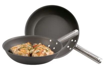 LloydPans Kitchenware 10 & 8" 2-Pc Fry Pan Skillet SET-2FP