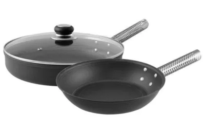 LloydPans Kitchenware SET-ST-FR 12" Sauté & 10" Fry Pan Set