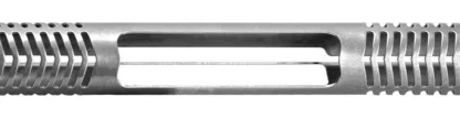 LloydPans Kitchenware 14" Pizza Rocker Cutter Knife, Silver SRKFH2-14 - Image 4