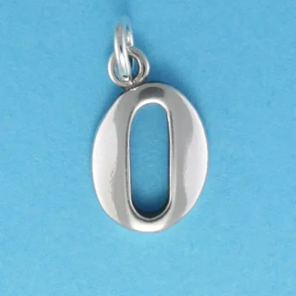 Microsculptures N0 Number-0 Silver Charm