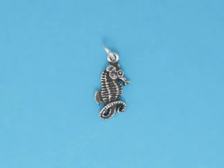 Microsculptures 0125 Seahorse Silver Charm