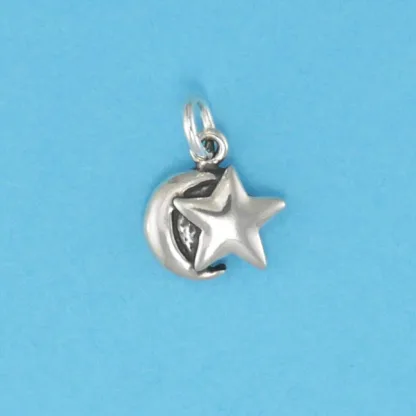 Microsculptures 0127 Moonstar Silver Charm
