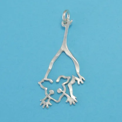 Microsculptures 0014 Possum Silver Charm