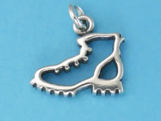 Microsculptures 0169 Hiking Boot Silver Charm