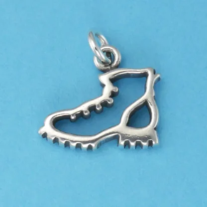 Microsculptures 0169 Hiking Boot Silver Charm