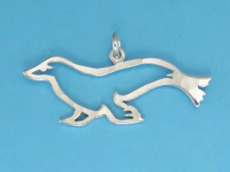 Microsculptures 0172 Seal Silver Charm