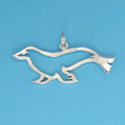 Microsculptures 0172 Seal Silver Charm