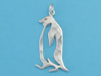Microsculptures 0020 Penguin Silver Charm