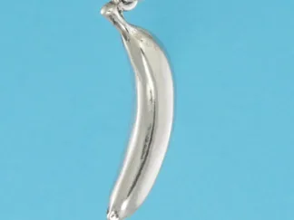 Microsculptures 0697 Banana Silver Charm