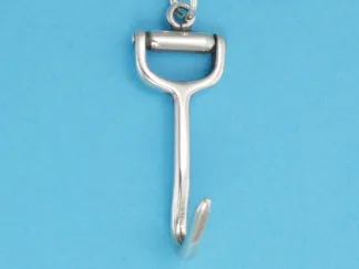 Microsculptures 0747 Hay Hook Silver Charm
