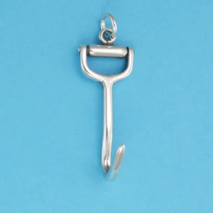 Microsculptures 0747 Hay Hook Silver Charm