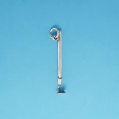Microsculptures 0830 Weeding Hoe Silver Charm
