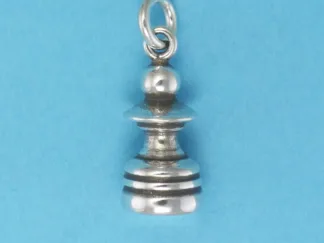 Microsculptures 0786 Northern Pike Silver Charm
