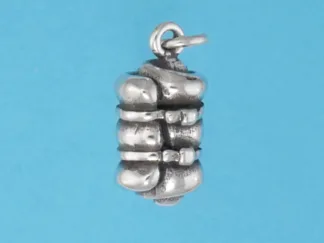 Microsculptures 0882 Sleeping Bag Silver Charm