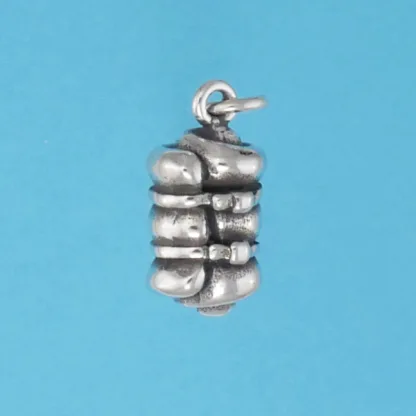 Microsculptures 0882 Sleeping Bag Silver Charm