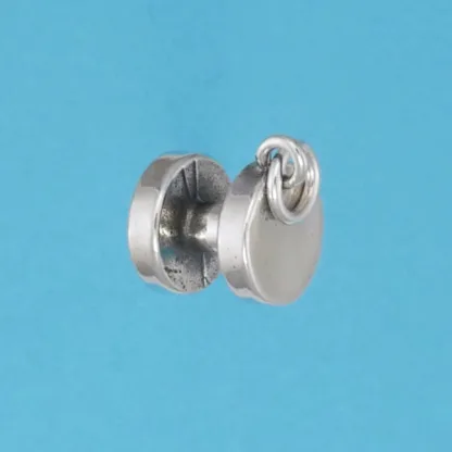 Microsculptures 0883 Dumb Bell #1 Silver