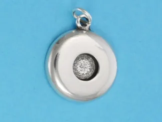 Microsculptures 0885 Sun Symbol Silver Charm