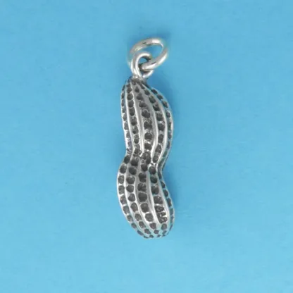 Microsculptures 0888 Peanut Silver Charm