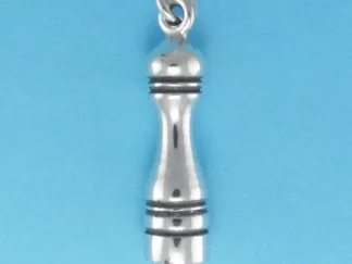 Microsculptures 1065 Pepper Mill Silver Charm