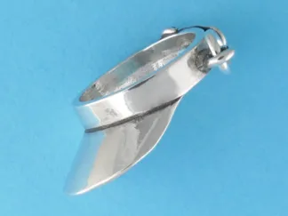 Microsculptures 1104 Visor Silver Charm