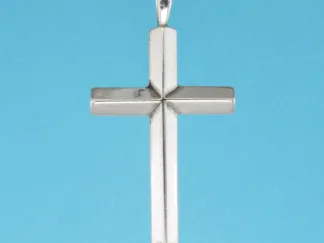 Microsculptures 1106 Cross Silver Pendant