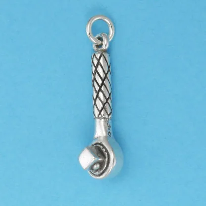 Microsculptures 1116 Stubby Ratchet Silver Charm
