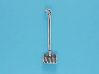 Microsculptures 1125 Manure Fork Silver Charm
