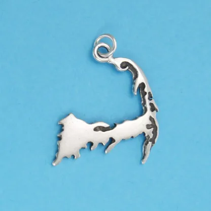 Microsculptures 1128 Cape Cod Silver Charm