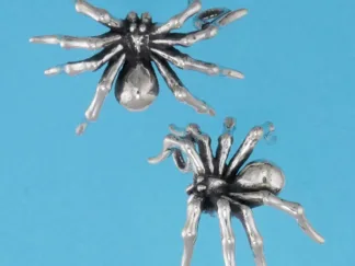 Microsculptures 1140 Spider Silver Pendant