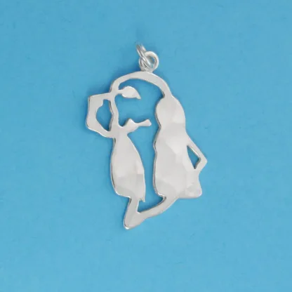 Microsculptures 1169 Springer Spaniel Head Silver Charm