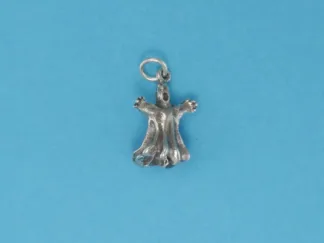 Microsculptures 1209A Small Ghost Silver Charm