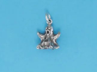 Microsculptures 1209B Screaming Ghost Silver Charm