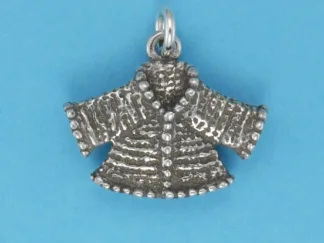 Microsculptures 1215 Baby Sweater Silver Charm