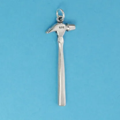 Microsculptures 0755 Driving Hammer Silver Charm