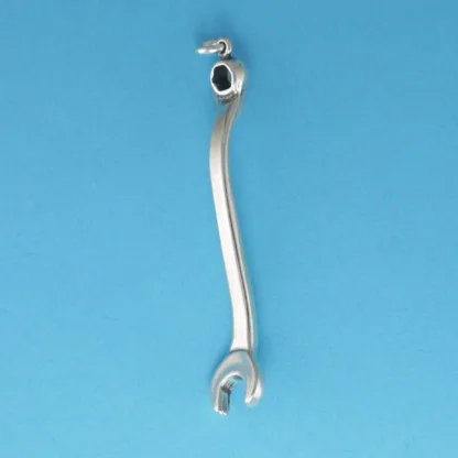 Microsculptures 0804 Combination Wrench Silver Charm