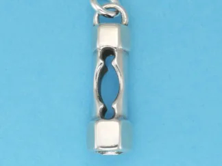 Microsculptures 0809 Spark Plug Wrench Silver Charm
