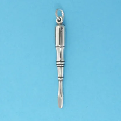 Microsculptures 0817 Screw Driver Silver Charm