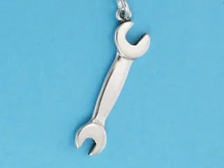 Microsculptures 0818 Wrench Silver Charm