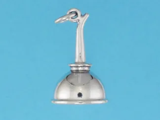 Microsculptures 0821 Oil Can Silver Charm
