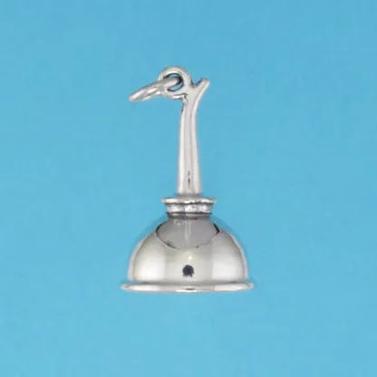 Microsculptures 0821 Oil Can Silver Charm