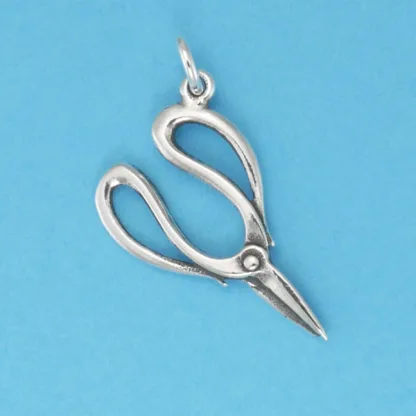 Microsculptures 0827 Flower Snips Silver Charm