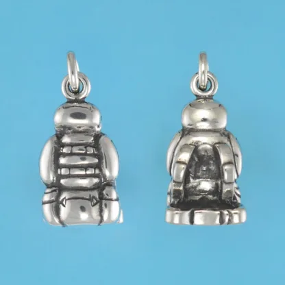 Microsculptures 0954 Backpack Silver Charm