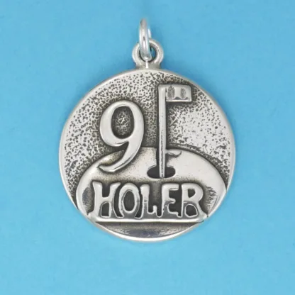 Microsculptures 0968 Nine Holer Silver Charm